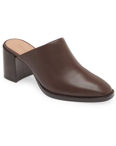 Madewell The Macarro Mule - Brown