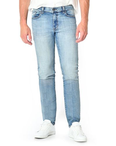 Fidelity Jimmy Slim Straight Leg Jeans - Blue