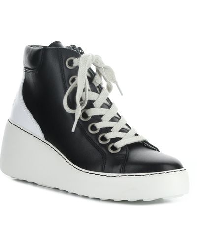 Fly London Dice Wedge Bootie - White