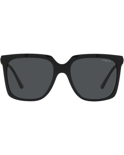 Vogue 54mm Square Sunglasses - Black