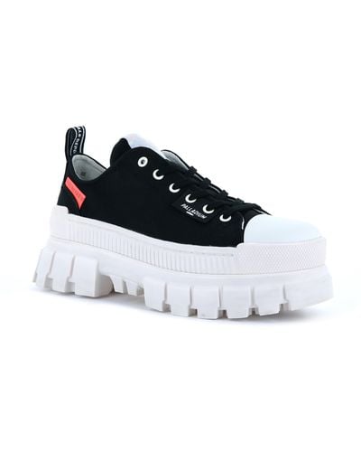 Palladium Revolt Lo Tx Platform Sneaker - White