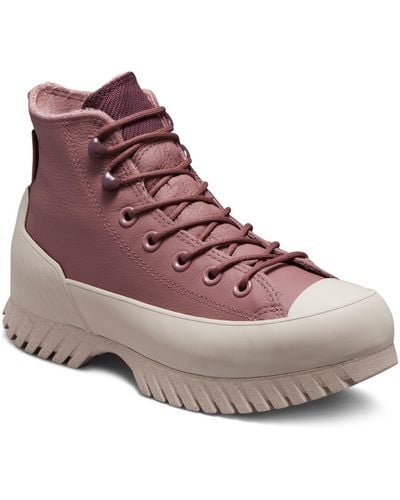 Converse Chuck Taylor® All Star® lugged 2.0 Waterproof Hi Sneaker - Purple