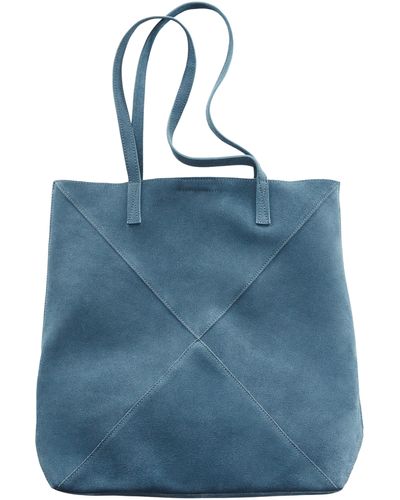 Mango Shopper Bag - Blue