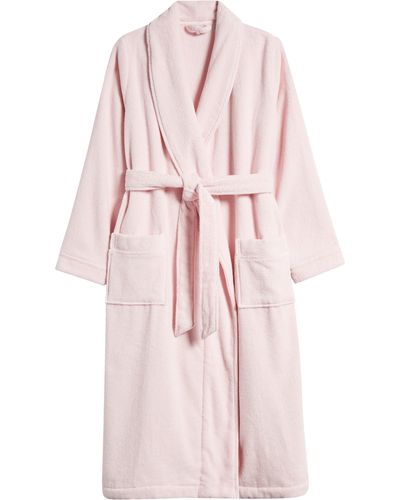 Nordstrom Hydro Cotton Terry Robe - Pink