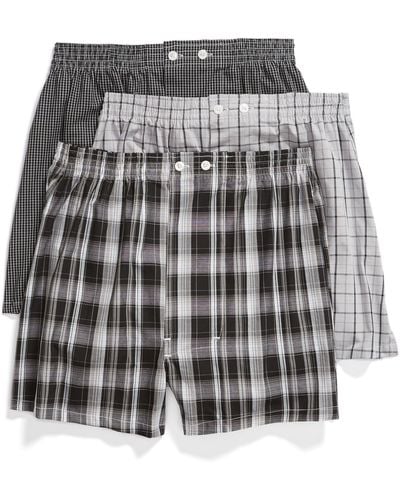 Nordstrom 3-pack Classic Fit Boxers - Gray