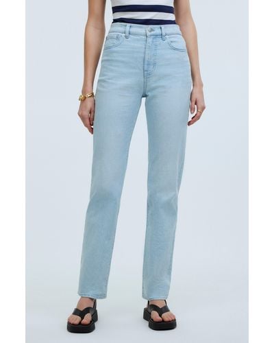 Madewell The '90s Straight Jeans - Blue