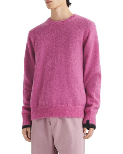 Rag & Bone Dillon Solid Crewneck Sweater - Pink