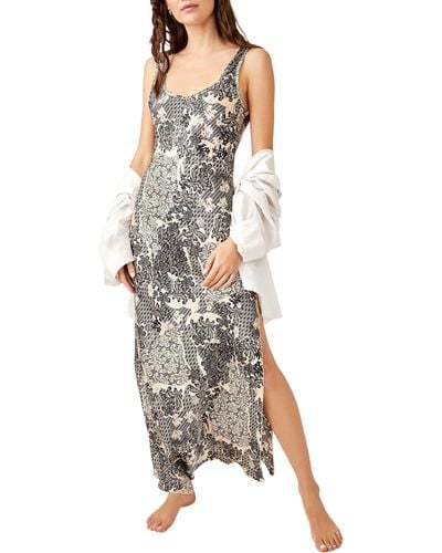 Free People Worth The Wait Floral Maxi Dress - Multicolor