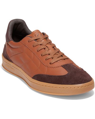 Cole Haan Grandpro Breakaway Leather Sneaker - Brown