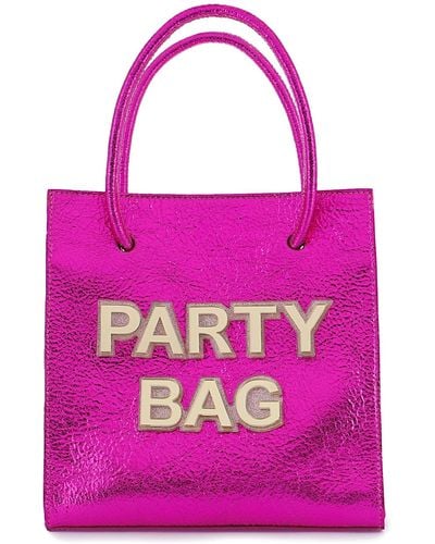 Sophia Webster Mini Party Bag Tote - Pink
