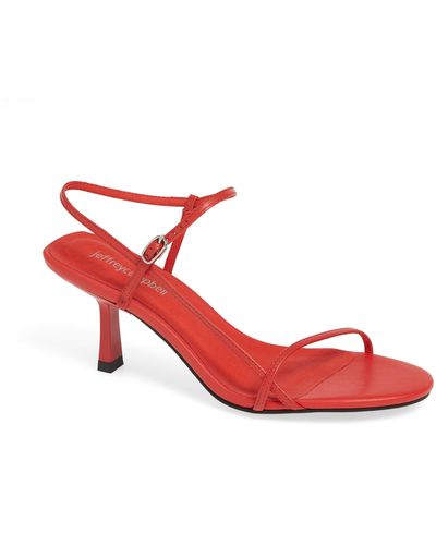 Jeffrey Campbell Gallery Sandal - Red