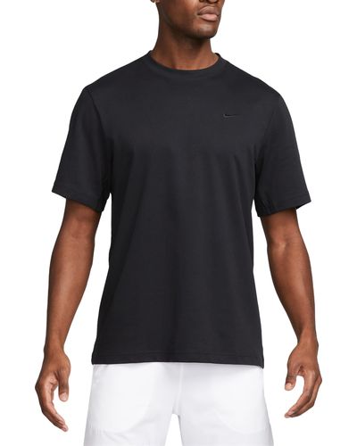 Nike Men's Dri-FIT Primary Short-Sleeve Training T-Shirt, XL, Black