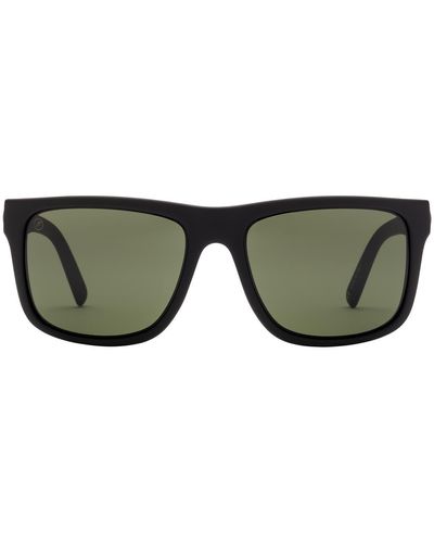 Electric Swingarm Xl 59mm Flat Top Sunglasses - Green