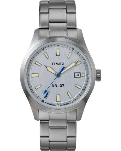 NN07 X Timex Expedition North Field Post Bracelet Watch - Gray