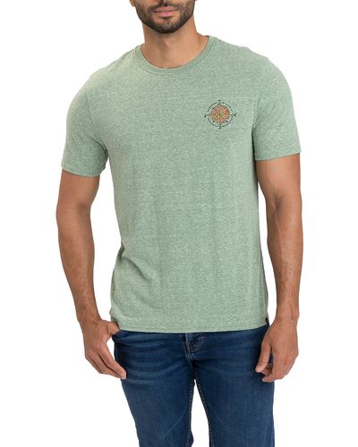 Threads For Thought Mountain Crest Graphic T-shirt - Green