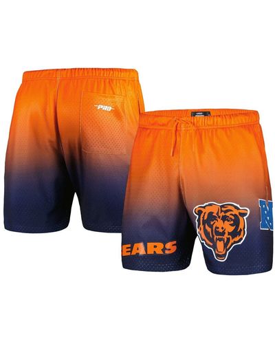 Pro Standard /orange Chicago Bears Ombre Mesh Shorts At Nordstrom