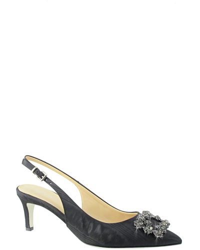 Ron White Queenie Pointed Toe Pump - Metallic