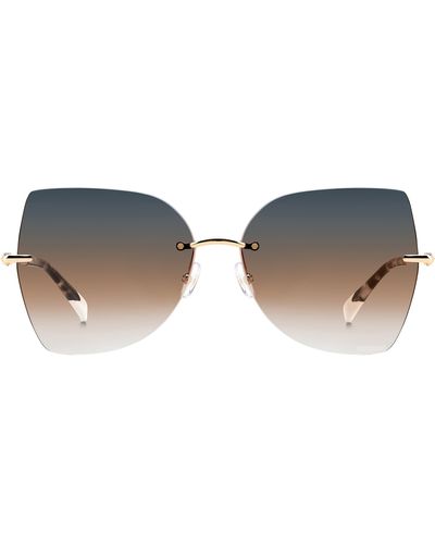 Missoni 56mm Gradient Cat Eye Sunglasses - Multicolor