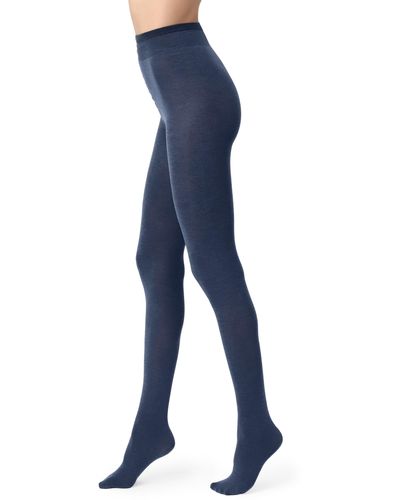 Oroblu Comfort Touch Tights - Blue
