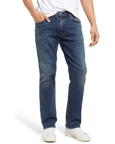 Citizens of Humanity Elijah Relaxed Straight Leg Jeans - Blue
