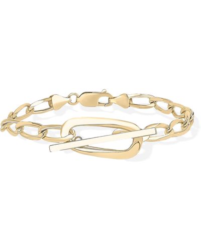 Lana Jewelry Biography toggle Bracelet - Metallic