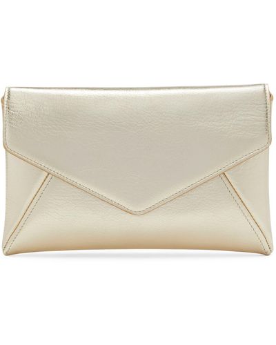 Stuart Weitzman The Loveletter Mini Clutch - Gray