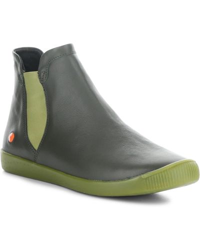 Softinos Itzi Chelsea Boot - Green