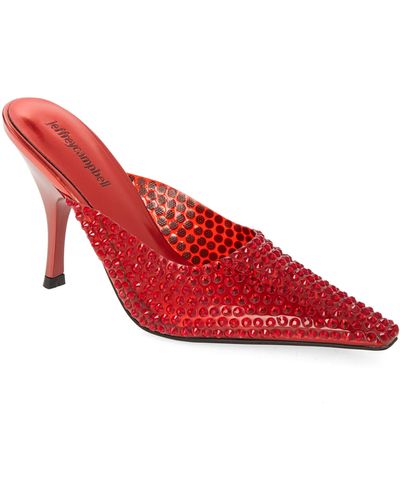 Jeffrey Campbell Romantique Pointed Toe Pump - Red