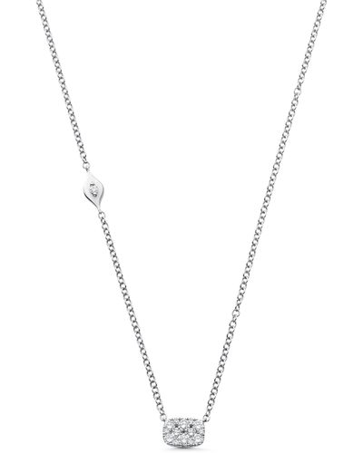 Sara Weinstock Reverie Pavé Diamond Pendant Necklace - Blue