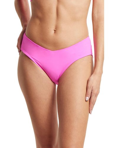 Hanky Panky V-cut Bikini Bottoms - Pink