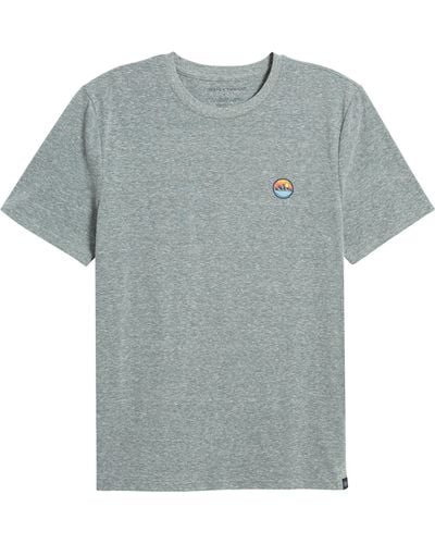 Threads For Thought Wilderness Emblem Graphic T-shirt - Gray
