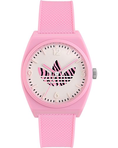 adidas Resin Strap Watch - Pink