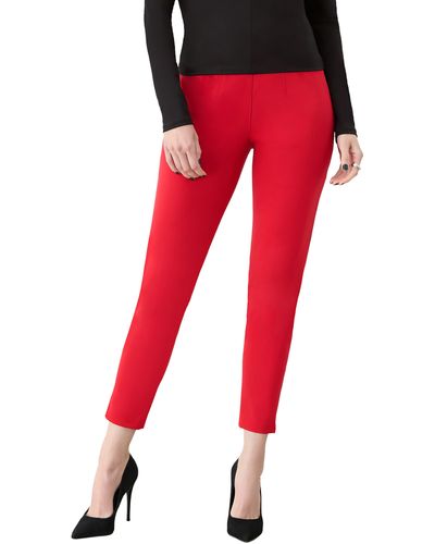GSTQ Ankle Zip Pants - Red