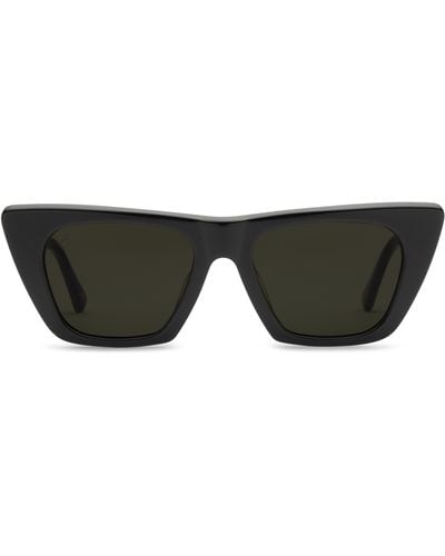 Electric Noli 50mm Polarized Cat Eye Sunglasses - Black