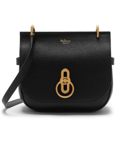 Mulberry Small Amberley Leather Satchel - Black