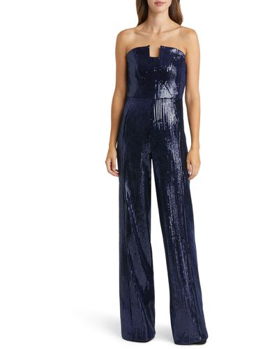 Black Halo Lena Jumpsuits for Women - Up to 81% off | Lyst