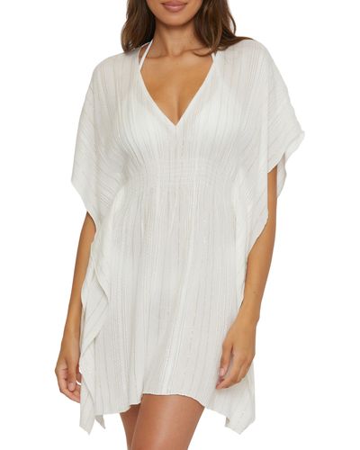 Becca Radiance Woven Cover-up Tunic - White
