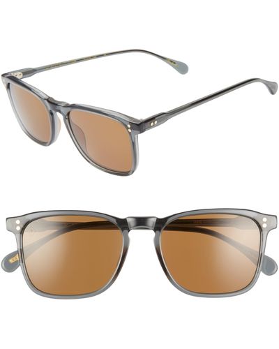Raen Wiley 54mm Polarized Sunglasses - White