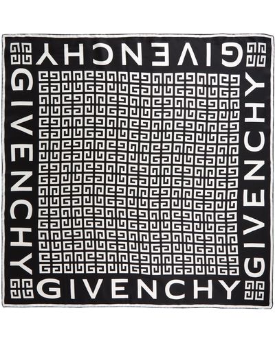 Givenchy Silk Scarf - Black