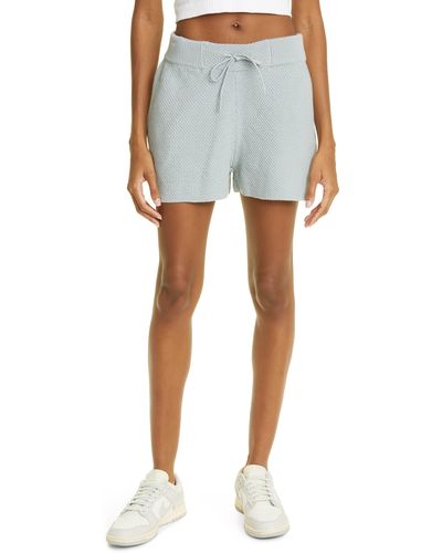 Honor The Gift Cotton Knit Shorts - Blue