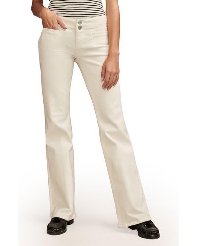 Lucky Brand Sweet Flare Jeans - White