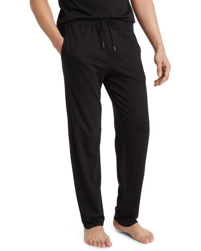 Nordstrom Organic Cotton & ® Modal Lounge Pants - Black