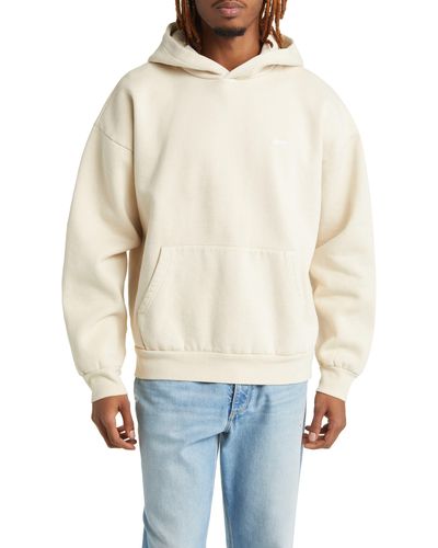 Obey Lowercase Pigment Hoodie - White