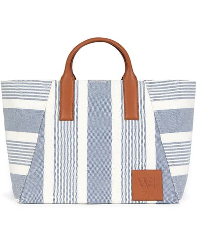 WE-AR4 The Riviera Tote - Blue