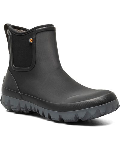 Bogs Arcata Waterproof Chelsea Boot - Black