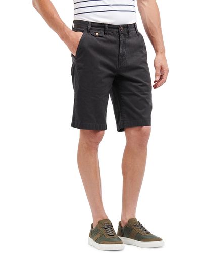 Barbour Neuston Regular Fit Chino Shorts - Black