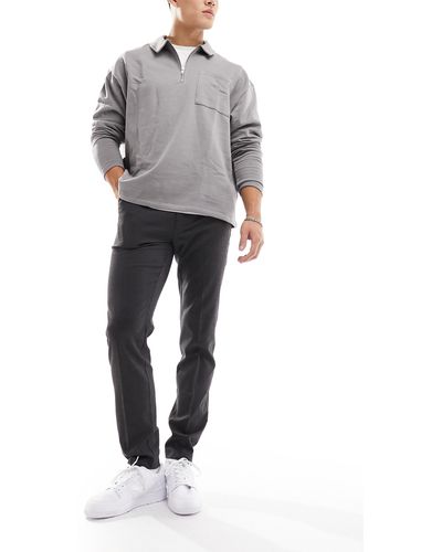 ASOS Slim Fit Smart Pants - Gray