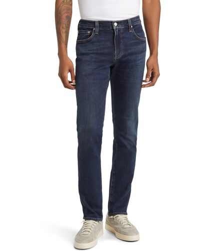 Citizens of Humanity London Mid Rise Slim Fit Jeans - Blue