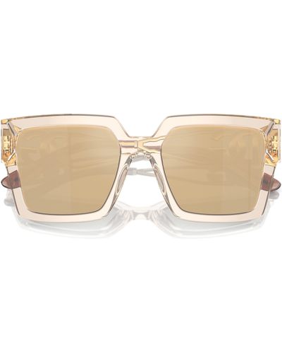 Dolce & Gabbana 53mm Square Sunglasses - Natural