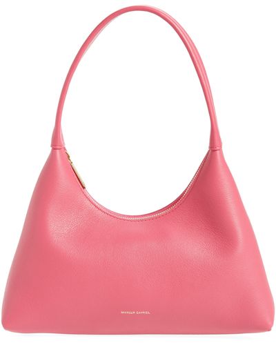 Mansur Gavriel Mini Candy Leather Hobo Bag - Pink